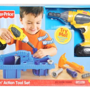 Fisher Price Drillin Action Tool Set-1452