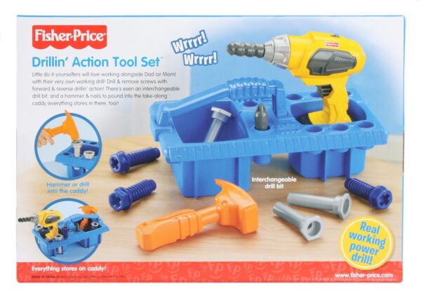 Fisher Price Drillin Action Tool Set-0