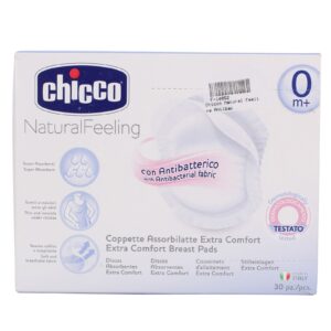 Chicco Natural Feeling Antibacterial Breast Pads - 60 Pieces-2060