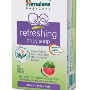 Himalaya Refreshing Baby Soap - 125 Gm (Watermelon)-0