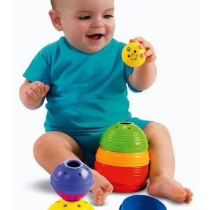 Fisher Price - Stack And Roll Cups-1429