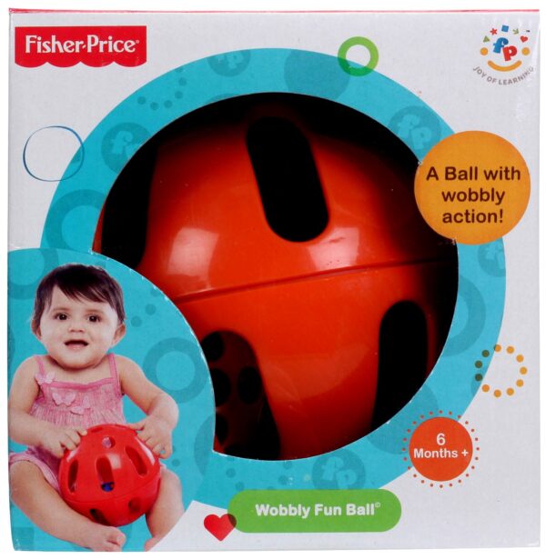 Fisher Price Woobly Fun Ball - Red-1409