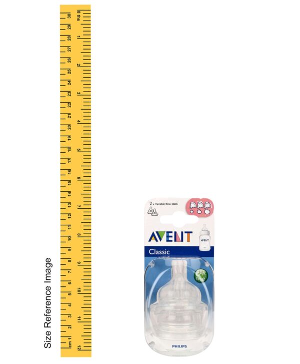 Avent Classic Silicone Teat Variable Flow - Set of 2-1872