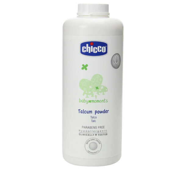 Chicco Baby Moments Talcum Powder - 500 grams-0