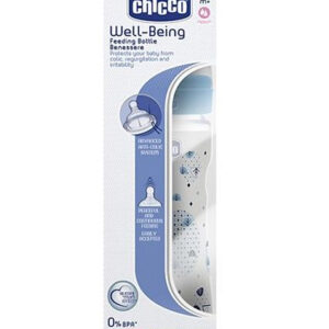 Chicco Wellbeing Bottle 250 Ml Blue-33364