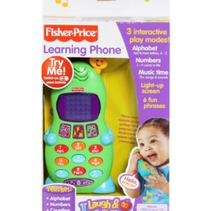 Fisher Price Learning Mobile Phone - Green-1529