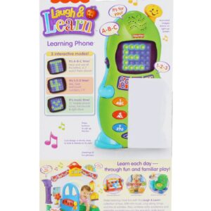 Fisher Price Learning Mobile Phone - Green-1530