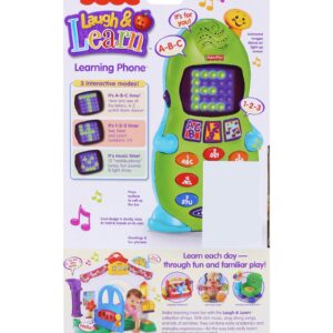 Fisher Price Learning Mobile Phone - Green-1531