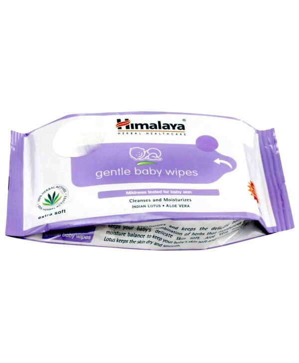 Himalaya Herbal Gentle Baby Wipes - 12 Pieces-1632