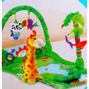 Fisher Price 3 In 1 Musical Play Gym Rain Forest Theme-1403