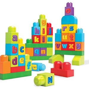 Mega Bloks First Builders ABC Spell 40 Pieces - Multi Color-1167