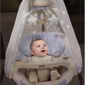 Fisher Price Star Light Papasan Cradle Swing-1685