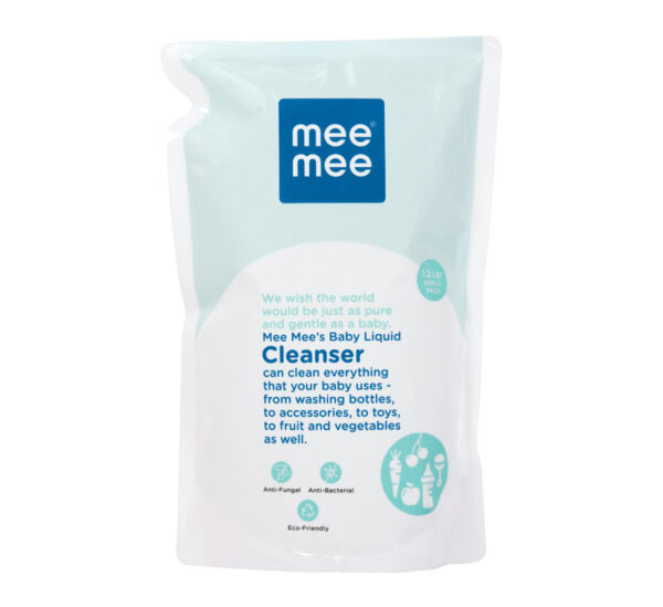 Mee Mee Baby Accessories & Vegetable Liquid Cleanser - 1.2Ltr-0