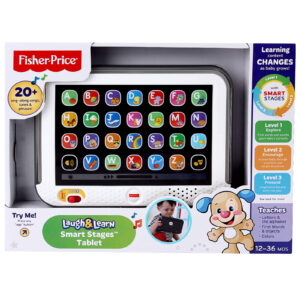 Fisher Price Laugh And Learn Smart Stages Touch Screen Tablet - Black-1507