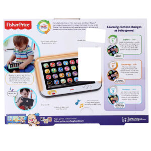 Fisher Price Laugh And Learn Smart Stages Touch Screen Tablet - Black-1502