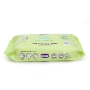 Chicco Baby Moments Soft Cleansing Wipes - 20 Wipes-2101