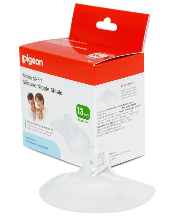 Pigeon Natural Fit Silicone Nipple Shield (13 mm) - 1pcs-1888