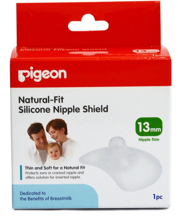 Pigeon Natural Fit Silicone Nipple Shield (13 mm) - 1pcs-0