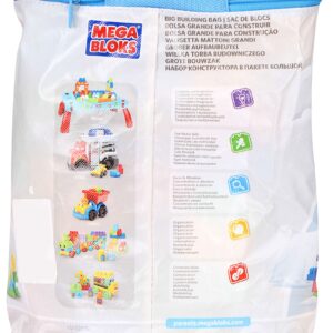 Mega Bloks First Builders Big Building Bag Blue - 80 Pieces-1202