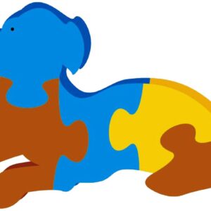 Kinder Creative Dog Jigsaw Puzzle-0
