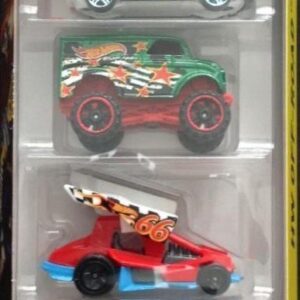 Hot Wheels Five Cars Pack Stunt Devil-0