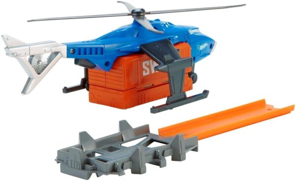 Hot Wheels Super SWAT Copter Vehicle - Multi Color-0