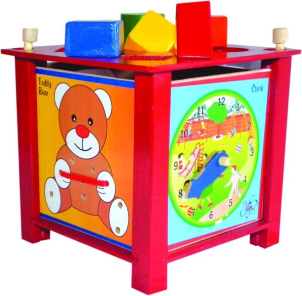 Kinder Creative Five in One Activity Box - Multicolor-0