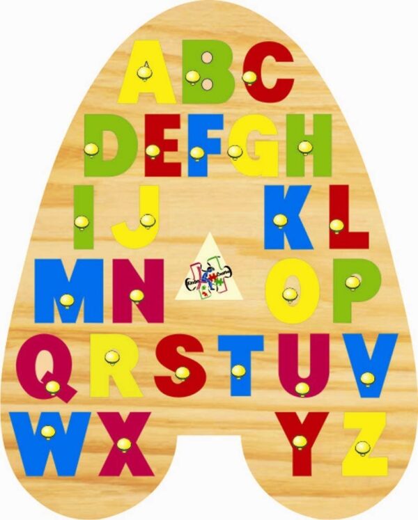 Kinder Creative A Shaped Alphabet Tray-0