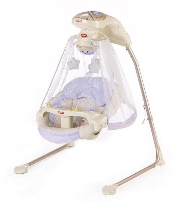 Fisher Price Star Light Papasan Cradle Swing-0