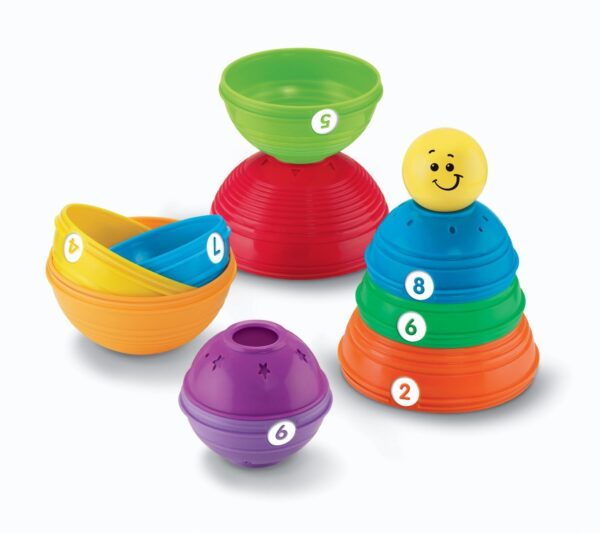 Fisher Price - Stack And Roll Cups-1431