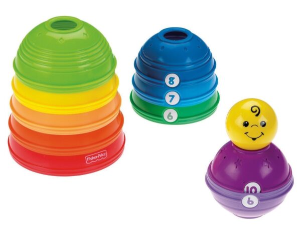 Fisher Price - Stack And Roll Cups-0