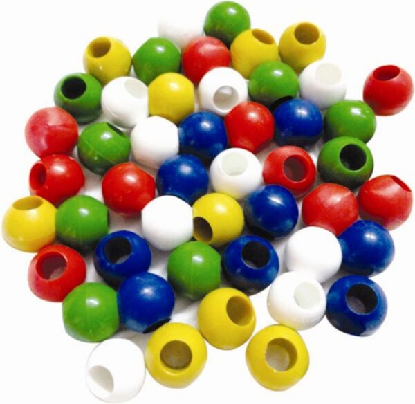 Kinder Creative Beads Set 50 PCS - Multicolor-0