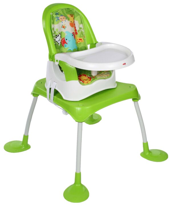 Fisher Price 4-in-1 High Chair - Green-1784