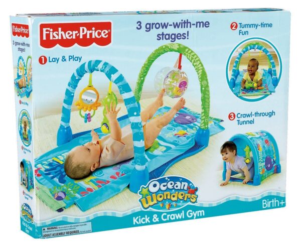 Fisher Price Ocean Wonders Kick and Crawl Gym-1704