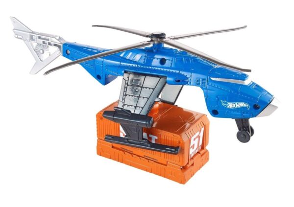 Hot Wheels Super SWAT Copter Vehicle - Multi Color-1146