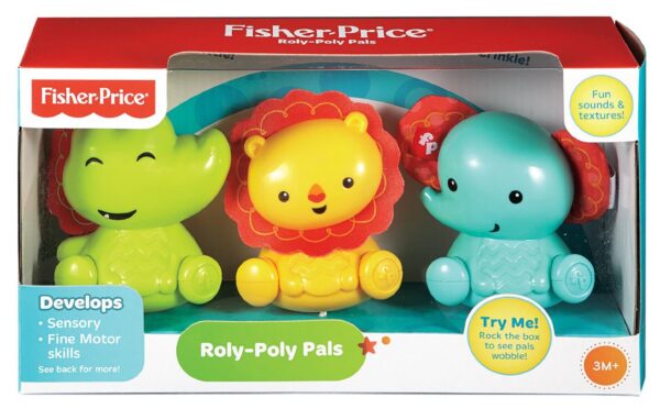 Fisher Price Fisher Price Roly-Poly Pals -Multi Color-0