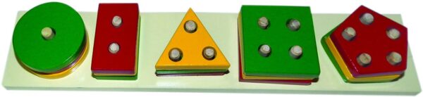 Kinder Creative Shapes Stacking Board-0