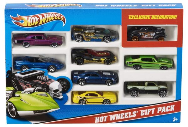 Hot Wheels - Ten Car Gift Pack - Styles May Vary-0