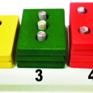 Kinder Creative Ascending Descending Colored Number Board-0