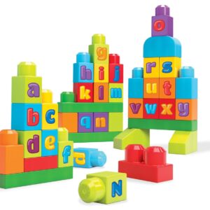 Mega Bloks First Builders ABC Spell 40 Pieces - Multi Color-1172