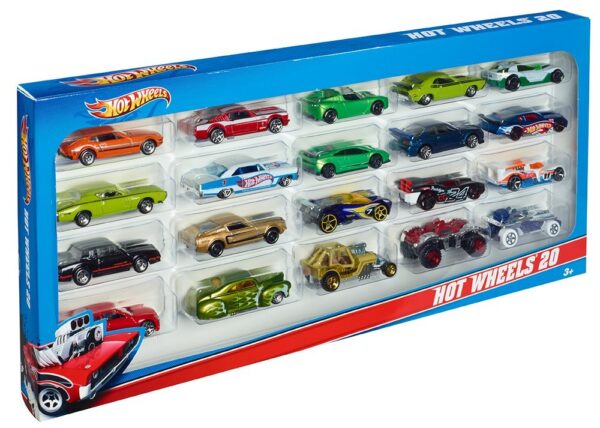 Mattel Hot Wheels 20 Car Gift Pack - Styles May Vary-1066