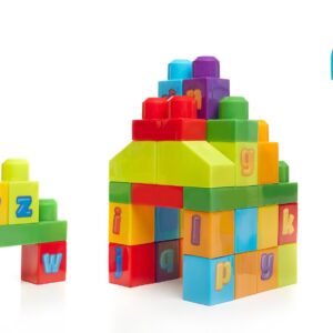 Mega Bloks First Builders ABC Spell 40 Pieces - Multi Color-1170