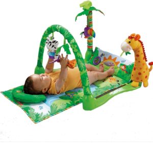 Fisher Price 1-2-3 Rainforest Musical Gym - Multi Color-0