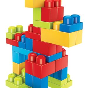 Mega Bloks First Builders Fun Endless Building 80 Pcs - Multi Color-0