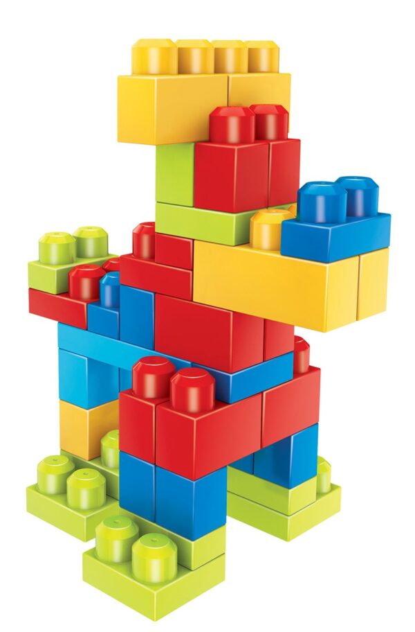 Mega Bloks First Builders Fun Endless Building 80 Pcs - Multi Color-0