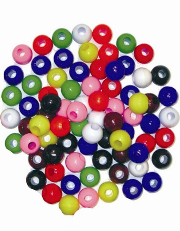 Kinder Creative Beads Set 100 PCS - Multicolor-0