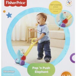 Fisher Price Pop N Push Elephant-1561