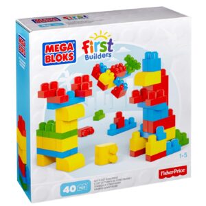 Mega Bloks First Builders Lets Start Building 40 Pieces - Multicolor-0