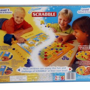 Mattel Junior Scrabble - Brand Crossword Game-919