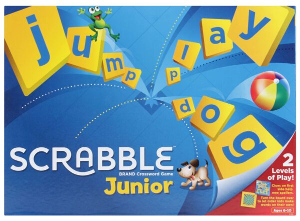 Mattel Junior Scrabble - Brand Crossword Game-918